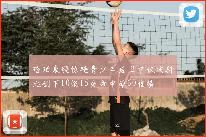哈珀表现惊艳青少年后卫中仅次科比创下10场15分命中率60佳绩