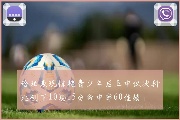 哈珀表现惊艳青少年后卫中仅次科比创下10场15分命中率60佳绩