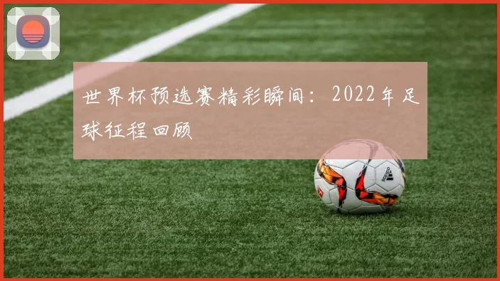 世界杯预选赛精彩瞬间：2022年足球征程回顾